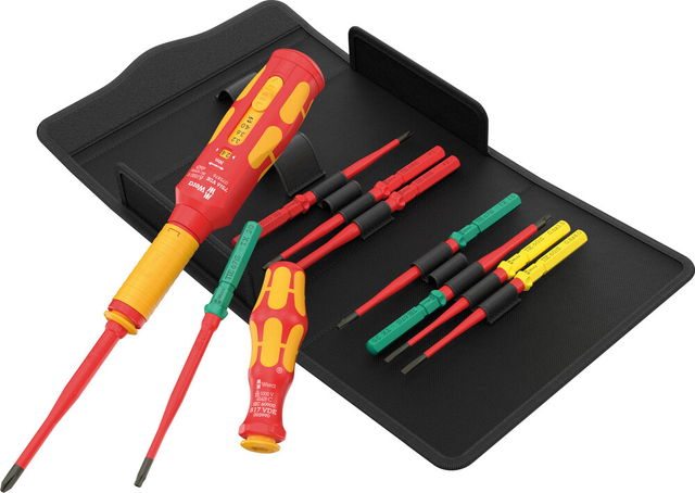 WERA Kraftform Kompakt VDE Safe-Torque Speed switch cabinet set Basic 2