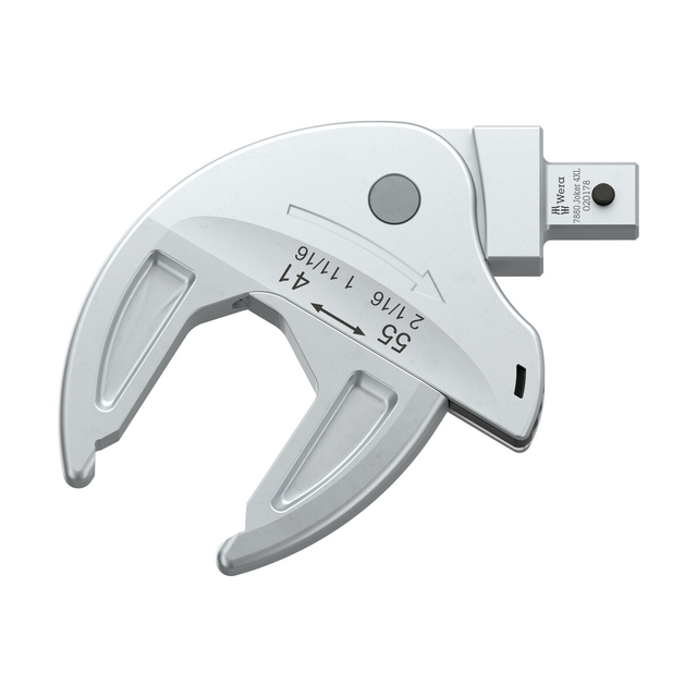 WERA 7880 Joker 4XL Self-Setting Insert Spanner for Wrench Sizes 41-55 mm, 14x18 mm