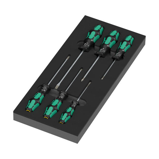 WERA 9718 Foam Insert Kraftform Series 300 Screwdriver Set 2