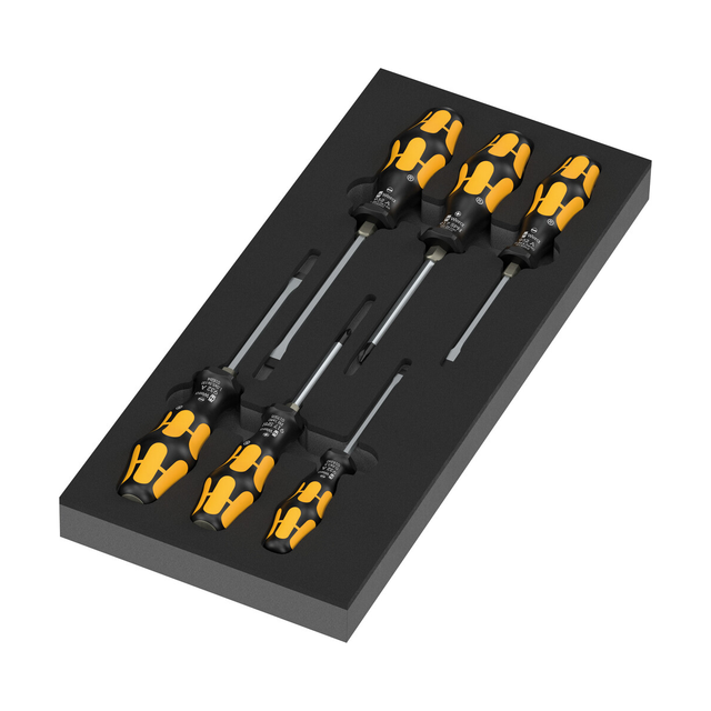 WERA 97112 Foam Insert Kraftform Series 900 Chiseldriver Set 1