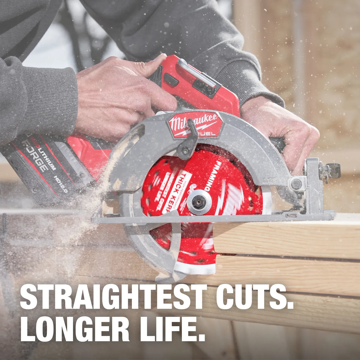 Milwaukee 48-40-0742 7-1/4" 24T Thick Kerf Framing Circular Saw Blade - 2PK