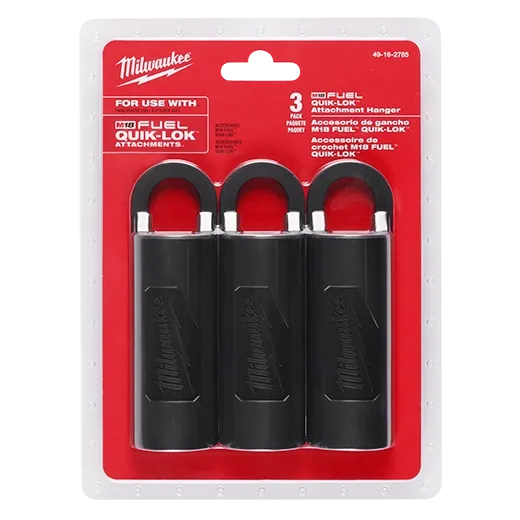 Milwaukee QUIK-LOK™ Attachment Hanger 3pk