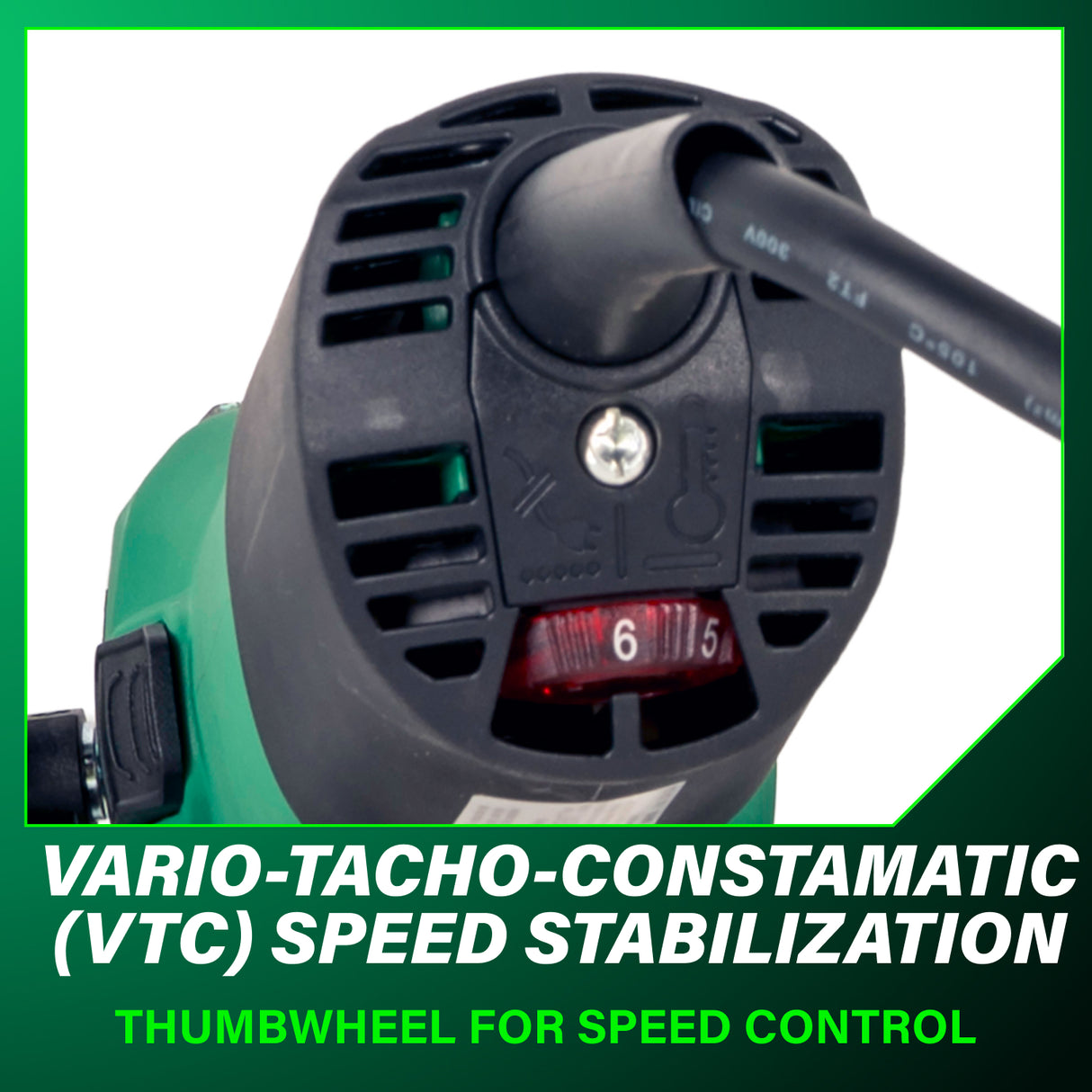 metabo HPT 5" 14.5 Amps RSEV 17-125 Renovation Grinder (Concrete)