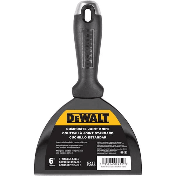DEWALT LVDXTT-2-506 6" S/S Joint Knife w/Composite Handle