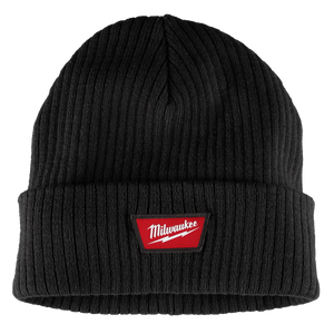 Milwaukee M750B Rib-Knit Cuffed Beanie | Black