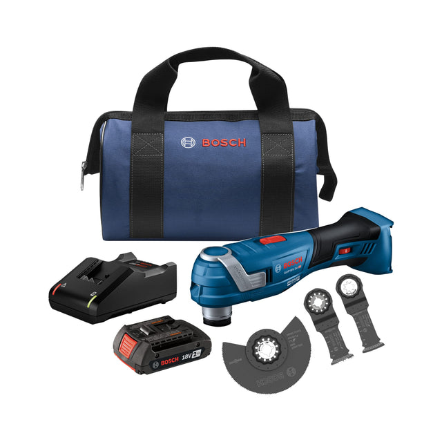 Bosch GOP18V-34B12 18V Brushless StarlockPlus® Oscillating Multi-Tool Kit