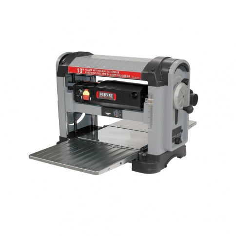 KING KC-13HPC 13'' PLANER WITH HELICAL CUTTERHEAD