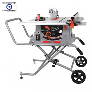 KING KC-5100NS 10" JOBSITE SAW WITH FOLDING STAND