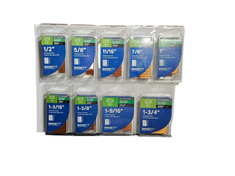 BISSETT 23ga Headless Pin Nails - Mississauga Hardware Centre Inc