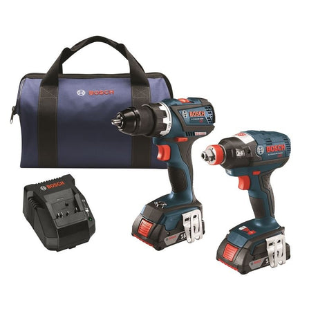 Bosch |18 V 2 - Tool Combo Kit with EC Brushless Impact Driver and EC Brushless Drill/Driver | BFP - Mississauga Hardware Centre Inc