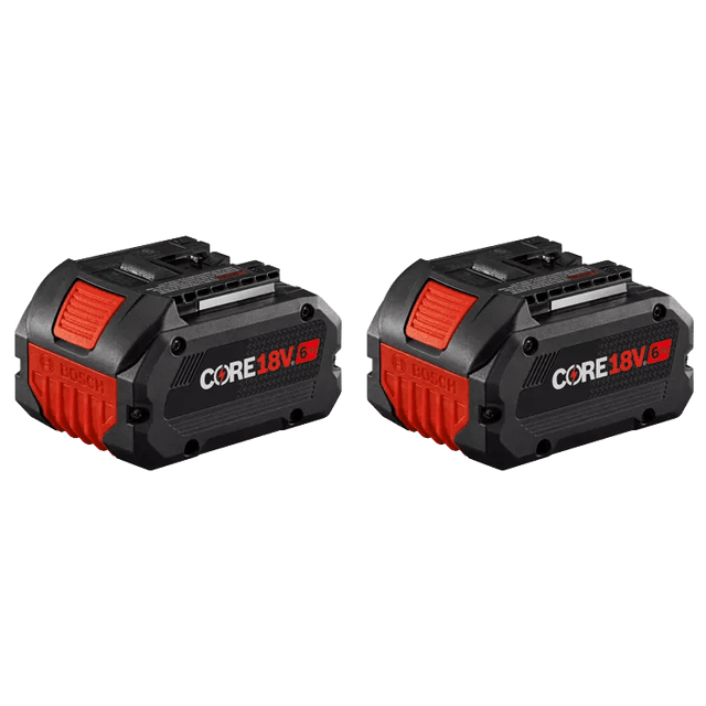 Bosch GBA18V60 - 2PK 18V CORE18V® Lithium - Ion 6 Ah High Power Battery - 2 - Pack - Mississauga Hardware Centre Inc