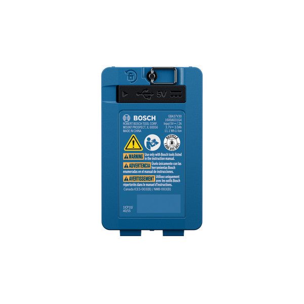 Bosch GBA37V30 3.7V Lithium - Ion 3.0 Ah Battery - Mississauga Hardware Centre Inc