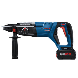 Bosch GBH18V - 28DCK24 18V Brushless Connected - Ready SDS - plus® Bulldog™ 1 - 1/8 In. Rotary Hammer Kit with (2) CORE18V 8 Ah High Power Batteries - Mississauga Hardware Centre Inc
