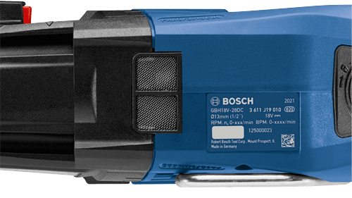 Bosch GBH18V - 28DCK24 18V Brushless Connected - Ready SDS - plus® Bulldog™ 1 - 1/8 In. Rotary Hammer Kit with (2) CORE18V 8 Ah High Power Batteries - Mississauga Hardware Centre Inc