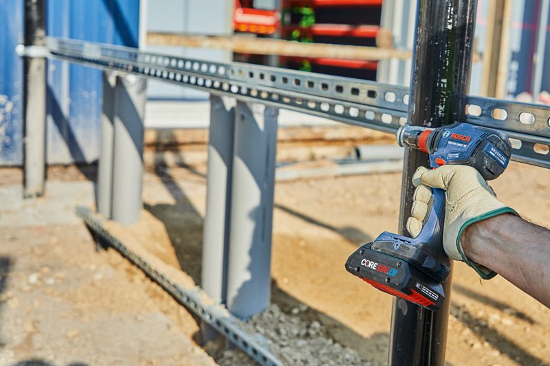Bosch GDX18V - 1860CB15 18V Connected - Ready Two - In - One 1/4 In. and 1/2 In. Bit/Socket Impact Driver/Wrench Kit with (1) CORE18V 4 Ah Advanced Power Battery - Mississauga Hardware Centre Inc