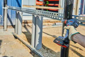 Bosch GDX18V - 1860CB15 18V Connected - Ready Two - In - One 1/4 In. and 1/2 In. Bit/Socket Impact Driver/Wrench Kit with (1) CORE18V 4 Ah Advanced Power Battery - Mississauga Hardware Centre Inc