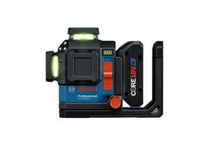 Bosch GLL330 - 80CGL 18V 360º Connected Green - Beam Three - Plane Leveling and Alignment Laser with (1) 4 Ah Battery - Mississauga Hardware Centre Inc