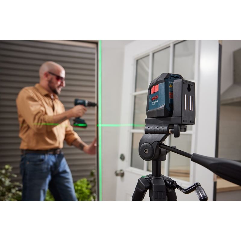 Bosch GLL50 - 20GL Green Beam Self Leveling Cross Line Laser - Mississauga Hardware Centre Inc
