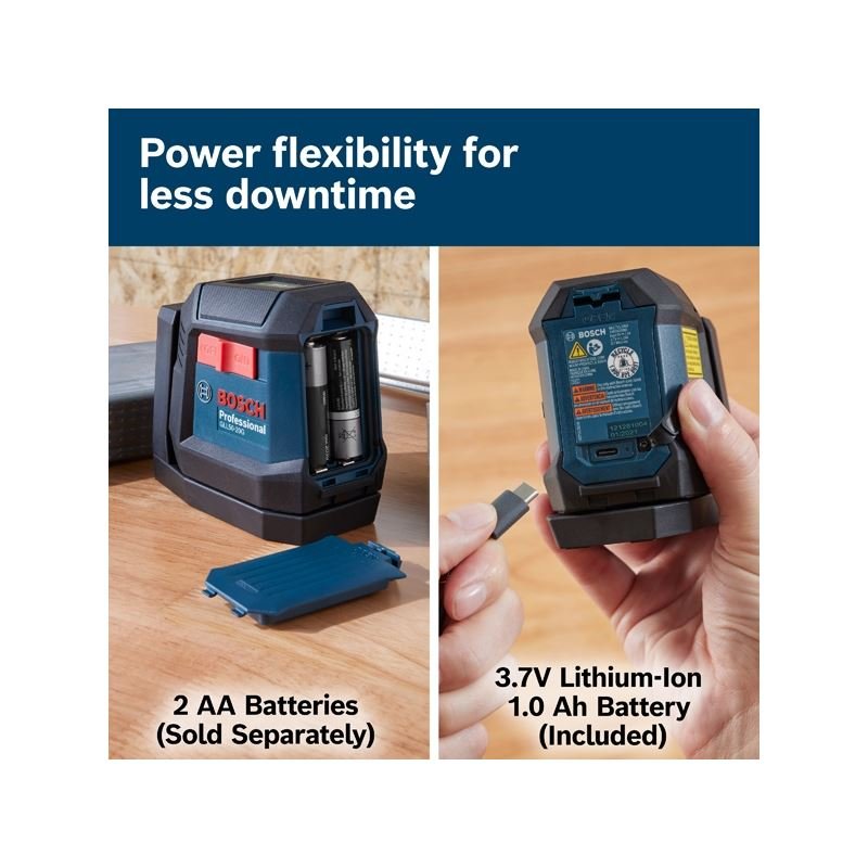 Bosch GLL50 - 20GL Green Beam Self Leveling Cross Line Laser - Mississauga Hardware Centre Inc