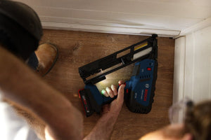 Bosch GNH18V - 15MAB12 18V Brushless 15 - Gauge Angled Finish Nailer Kit with (1) 2 Ah Standard Power Battery - Mississauga Hardware Centre Inc