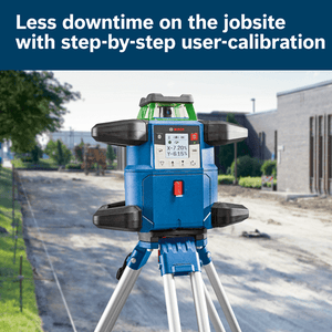 Bosch GRL4000 - 90CHVGK 18V REVOLVE4000 Connected Green - Beam Self - Leveling Horizontal/Vertical Rotary Laser Kit with (1) CORE18V® 4 Ah Advanced Power Battery - Mississauga Hardware Centre Inc