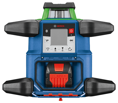 Bosch GRL4000 - 90CHVGK 18V REVOLVE4000 Connected Green - Beam Self - Leveling Horizontal/Vertical Rotary Laser Kit with (1) CORE18V® 4 Ah Advanced Power Battery - Mississauga Hardware Centre Inc