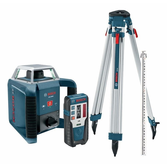 Bosch | GRL400HCK Self - Leveling Rotary Laser Complete Exterior Kit - Mississauga Hardware Centre Inc