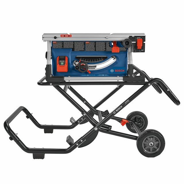 Bosch GTS15 - 10 10 In. Jobsite Table Saw with Gravity - Rise Wheeled Stand - Mississauga Hardware Centre Inc