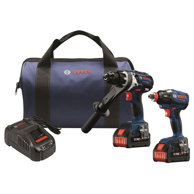 Bosch | GXL18V - 225B24 18 V 2 - Tool Combo Kit with (2) CORE18 V 6.3 Ah Batteries | BFP - Mississauga Hardware Centre Inc