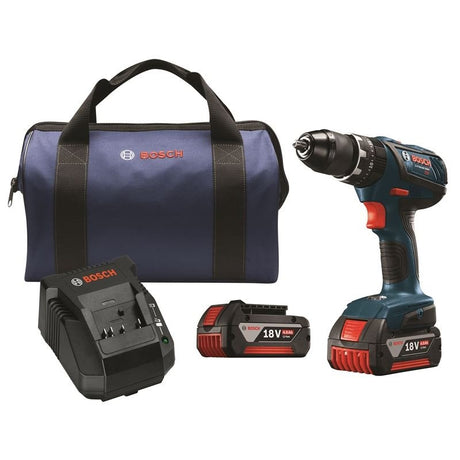 Bosch | HDS181A - 01 18V Compact Tough 1/2 In. Hammer Drill/Driver Kit | BFP - Mississauga Hardware Centre Inc