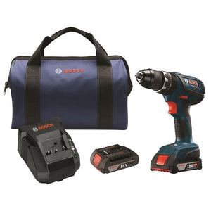 Bosch | HDS181A - 02 18V Compact Tough 1/2 In. Hammer Drill/Driver Kit | BFP - Mississauga Hardware Centre Inc