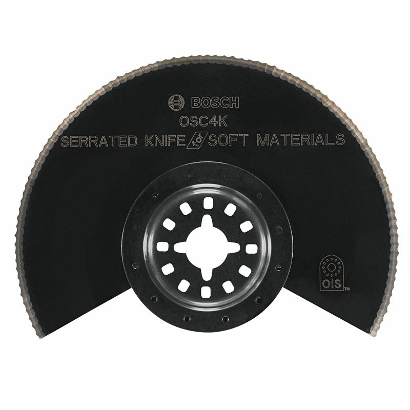 Bosch | OSC4K 4 In. Multi - Tool HCS Serrated - Knife Segmented Saw Blade - Mississauga Hardware Centre Inc