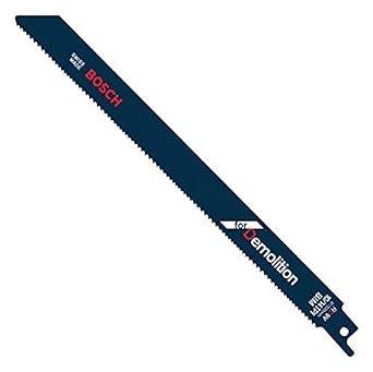 Bosch RD9V - 25B 9 in. 5/8 V TPI All - Purpose Demolition for Wood with Nails Reciprocating Saw Blade (Pack of 25) - Mississauga Hardware Centre Inc