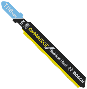 Bosch T118AHM1 3 - 1/4 In. 24 TPI Carbide Edge for Stainless Steel T - Shank Jig Saw Blade - Mississauga Hardware Centre Inc