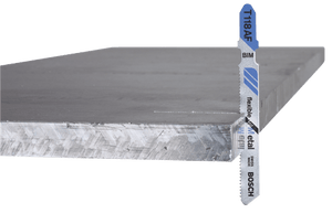 Bosch T118BF100 100 pc. 3 - 5/8 In. 11 - 14 TPI Flexible for Metal T - Shank Jig Saw Blades - Mississauga Hardware Centre Inc