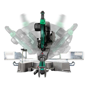 metabo HPT C3612DRAQ4M 36V MultiVolt™ 12" Dual Bevel Sliding Miter Saw w/ Torque Boost Technology (Tool Body Only)