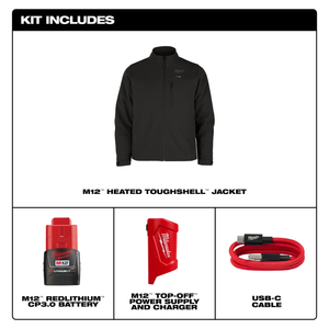 Milwaukee M100-21 M12™ Heated TOUGHSHELL™ Jacket