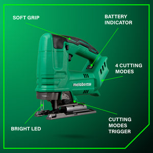 metabo HPT CJ18DAQ4M 18V Cordless Jig Saw (Tool Body Only)