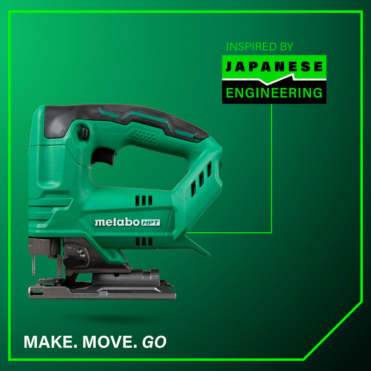 metabo HPT CJ18DAQ4M 18V Cordless Jig Saw (Tool Body Only)