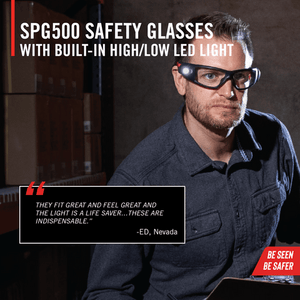 Coast Rechargeable Bulls - Eye Spot Safety Glasses - Mississauga Hardware Centre Inc