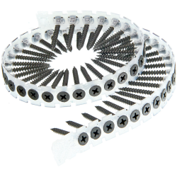 Collated drywall screws