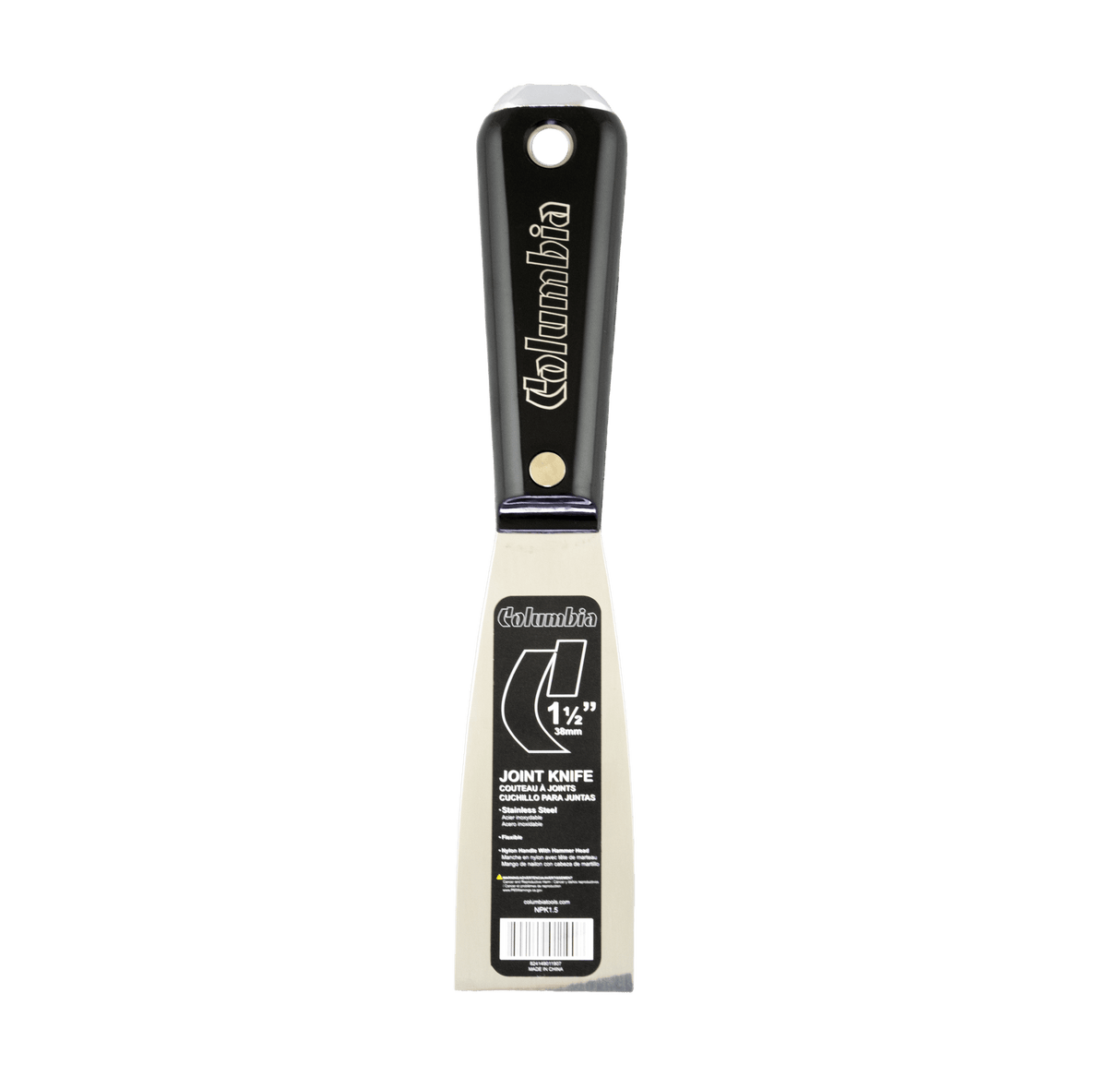 Columbia 1.5" Nylon Putty Knife - Mississauga Hardware Centre Inc