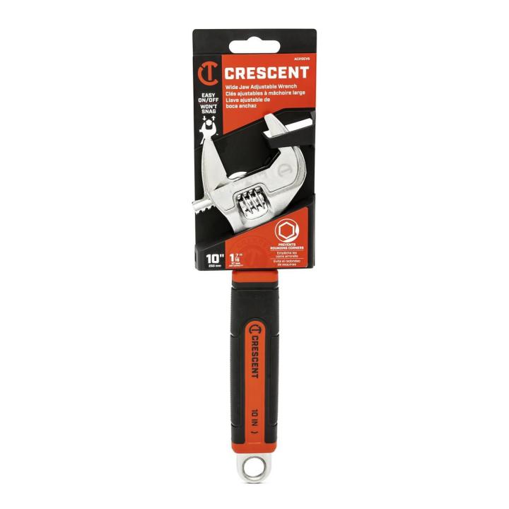 Crescent AC310CVS 10" Adjustable Wrench with Quick - Fit - Jaw - Mississauga Hardware Centre Inc