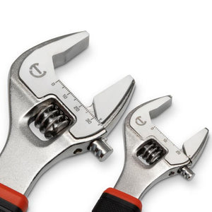Crescent AC3610CVS 2 Piece 6" & 10" Quick - Fit - Jaw Adjustable Wrench Set - Mississauga Hardware Centre Inc