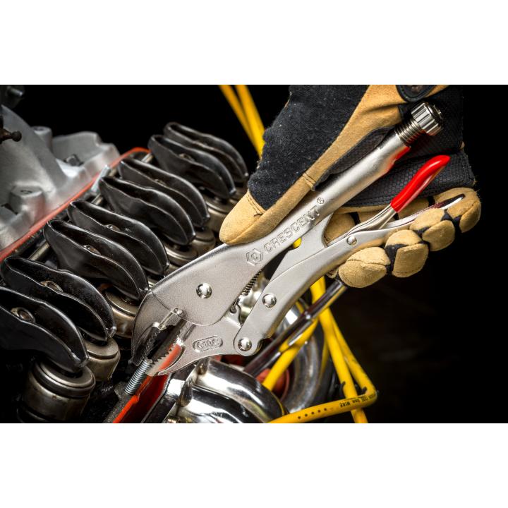 Crescent C10CVN - 08 10" Curved Jaw Locking Pliers with Wire Cutter - Mississauga Hardware Centre Inc