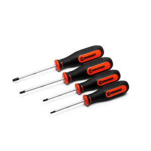 Crescent CTSET4PC 4 Piece Torx® Dual Material Screwdriver Set - Mississauga Hardware Centre Inc