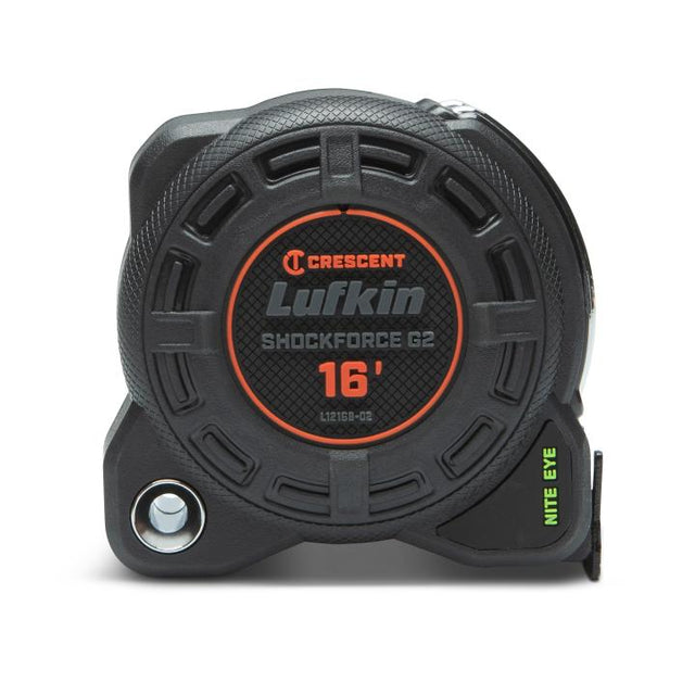 Crescent L1216B - 02 1 - 1/4" x 16' Shockforce Nite Eye™ G2 Tape Measure - Mississauga Hardware Centre Inc
