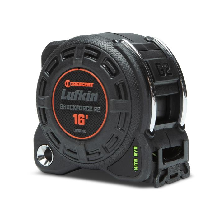 Crescent L1216B - 02 1 - 1/4" x 16' Shockforce Nite Eye™ G2 Tape Measure - Mississauga Hardware Centre Inc