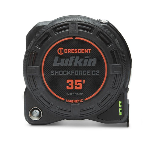 Crescent LM1235B - 02 1 - 1/4" x 35' Shockforce Nite Eye™ G2 Magnetic Tape Measure - Mississauga Hardware Centre Inc