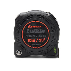 Crescent LM1235CMEB - 02 1 - 1/4" x 10m/33' Shockforce Nite Eye™ G2 Magnetic Tape Measure - Mississauga Hardware Centre Inc